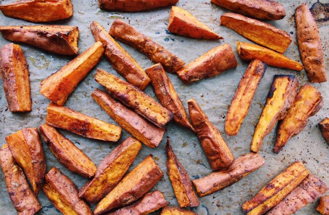 The Perfect Sweet Potato Weges {vegan, gluten free}