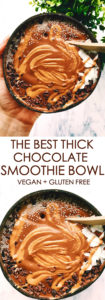 The Best Thick Choc Smoothie Bowl