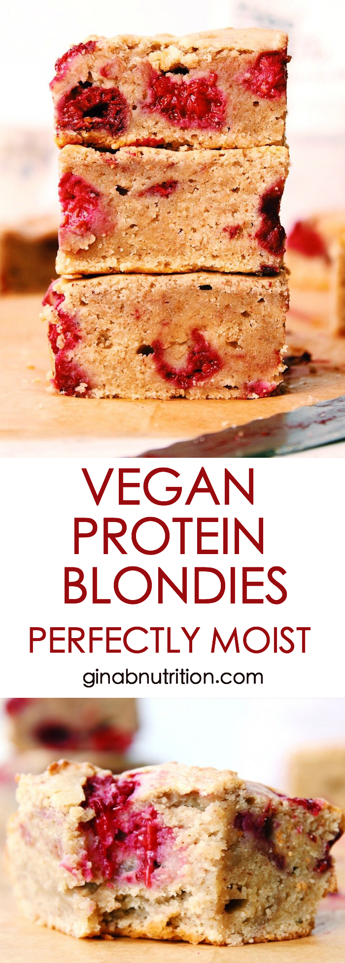 Vegan Protein Blondies
