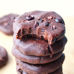 Double Chocolate Freezer Cookies (Vegan & Gluten Free)