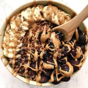 hot chocolate overnight oats