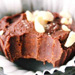 chocolate peanut butter fudge cups