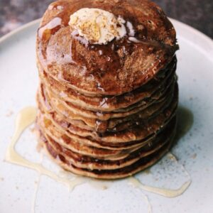 coconut oil flapjacks