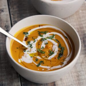 Sweet Potato, Coconut and Chilli Soup