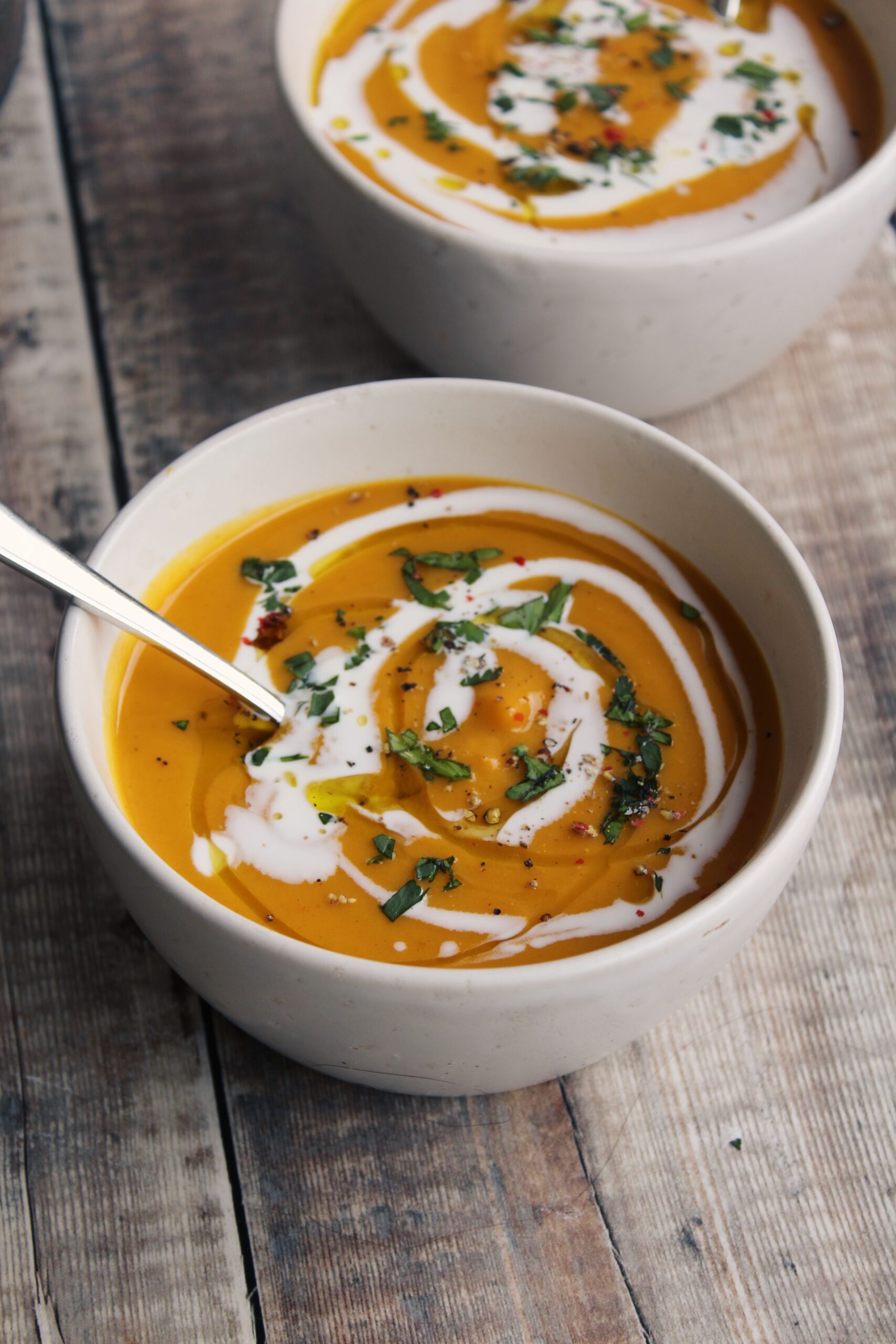 Sweet Potato, Coconut and Chilli Soup