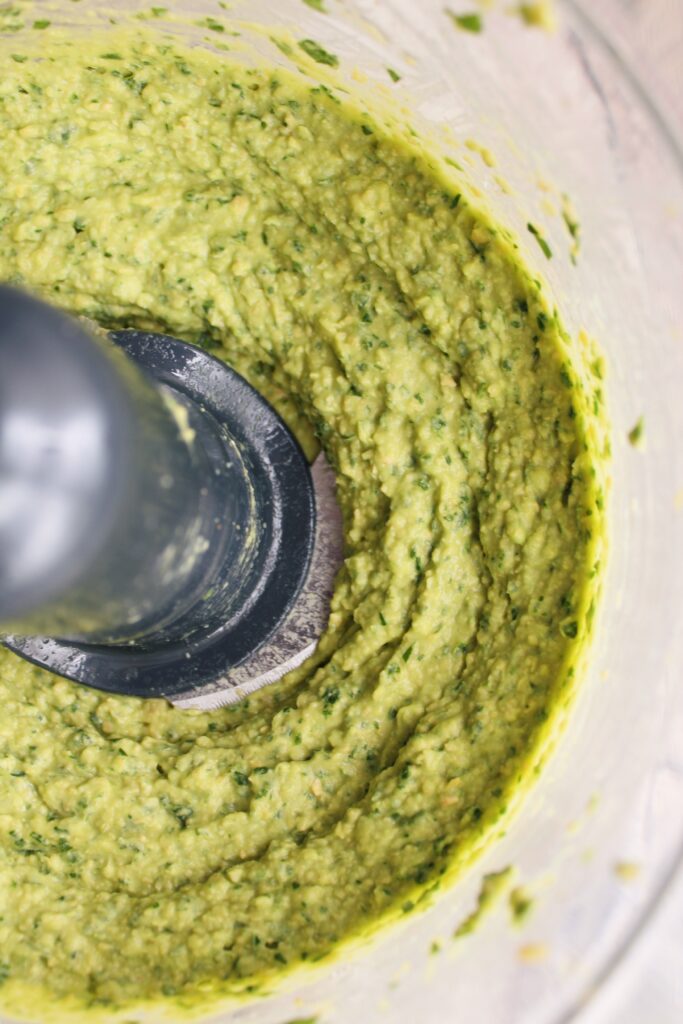 wild garlic hummus