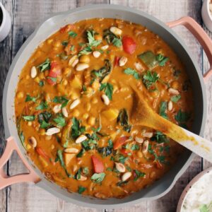 Peanut Butter Chickpea Curry