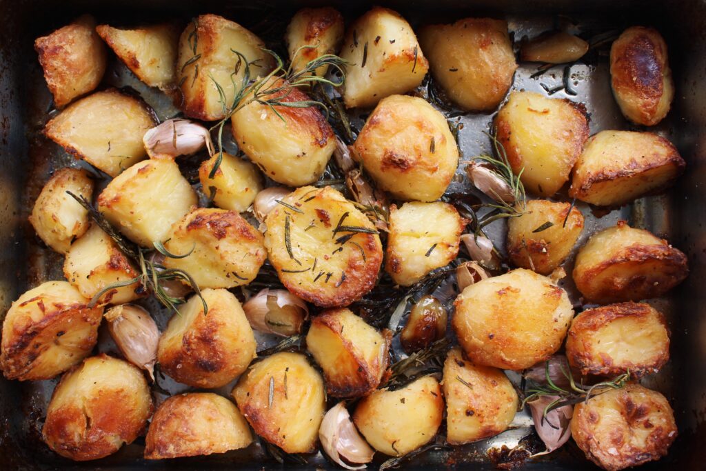 roast potatoes with rosemary