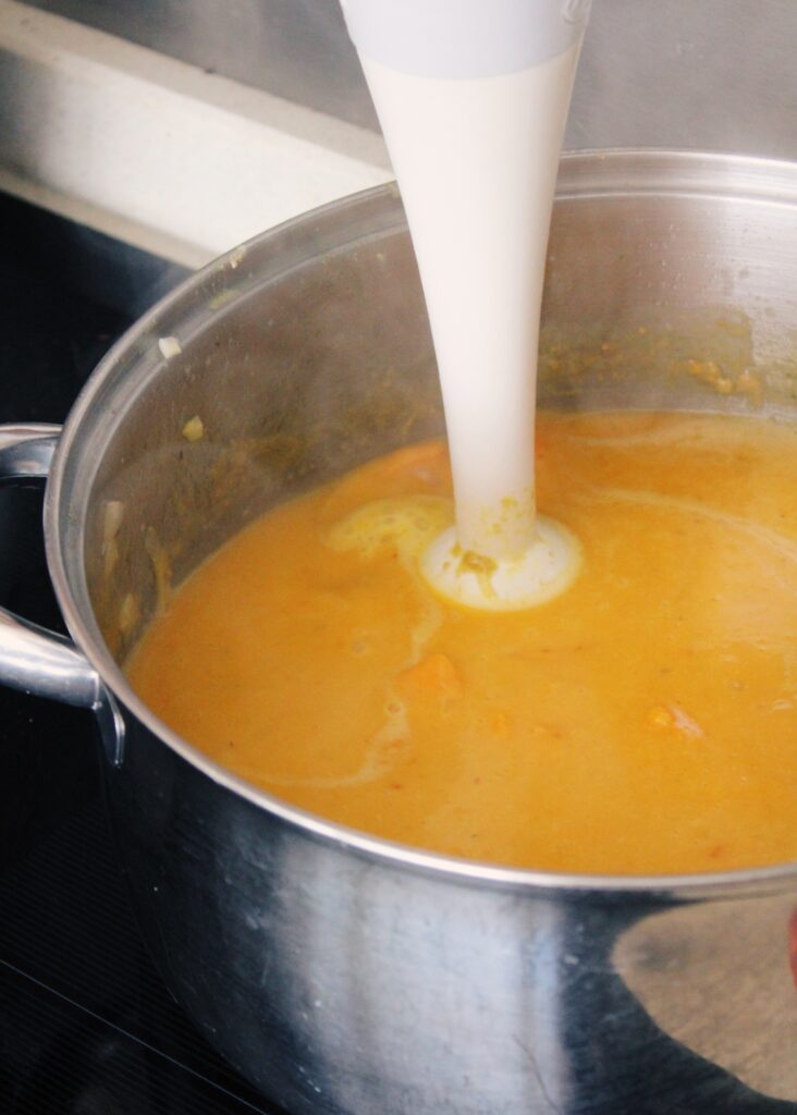 Sweet Potato, Coconut and Chilli Soup