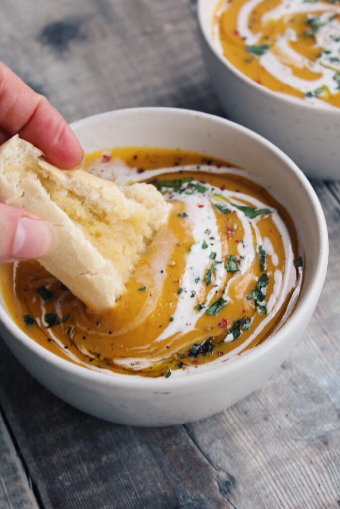 Sweet Potato, Coconut and Chilli Soup