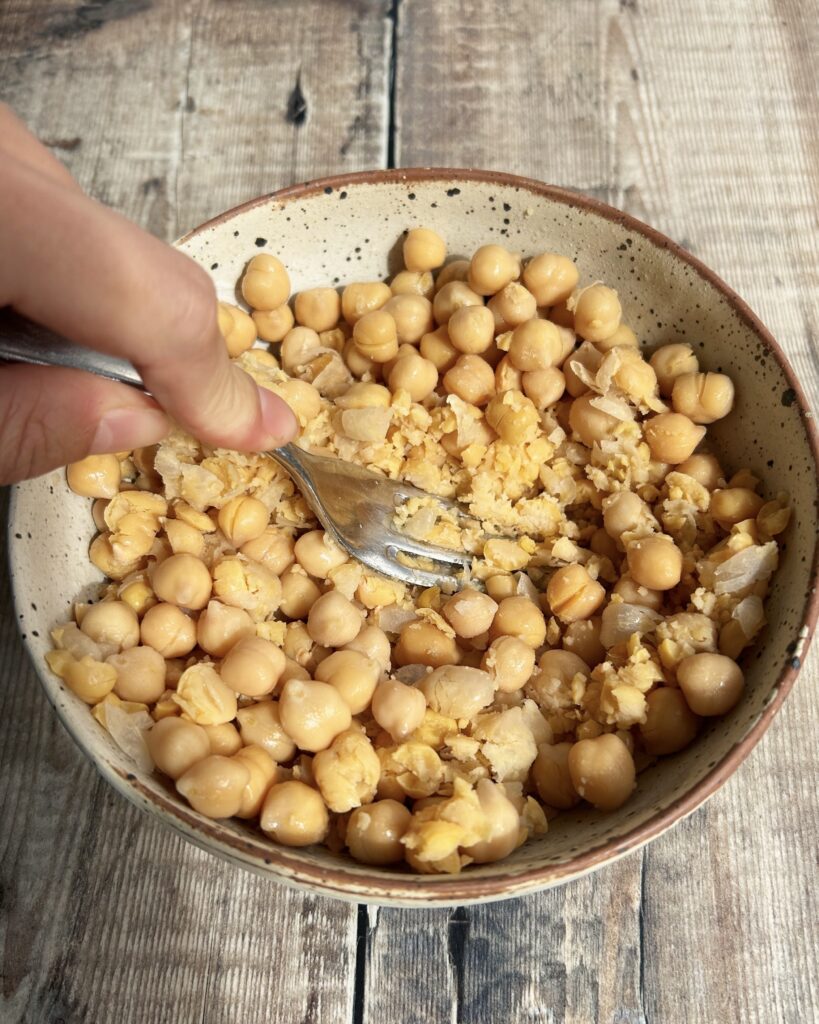 Coronation Chickpea Sandwich