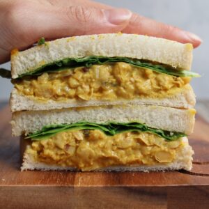 Coronation Chickpea Sandwich