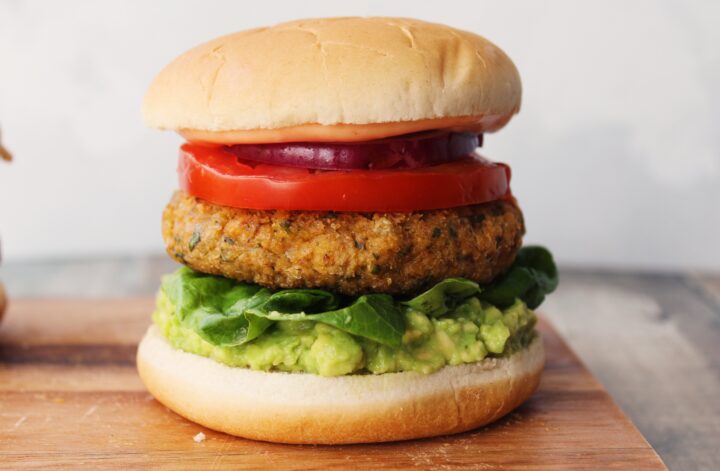 Chickpea & Coriander Burgers