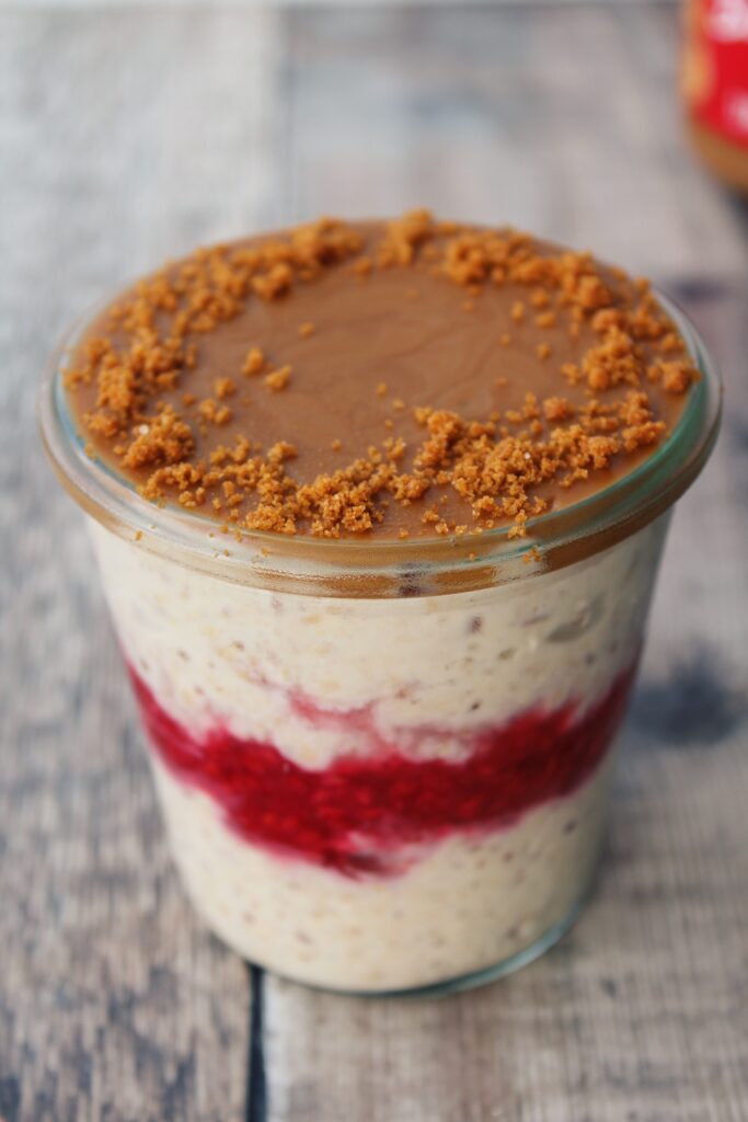 Biscoff Overnight Oats