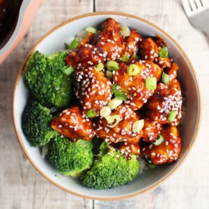 Sticky Gochujang Tofu