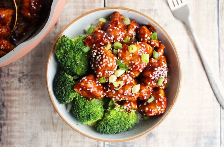 Sticky Gochujang Tofu