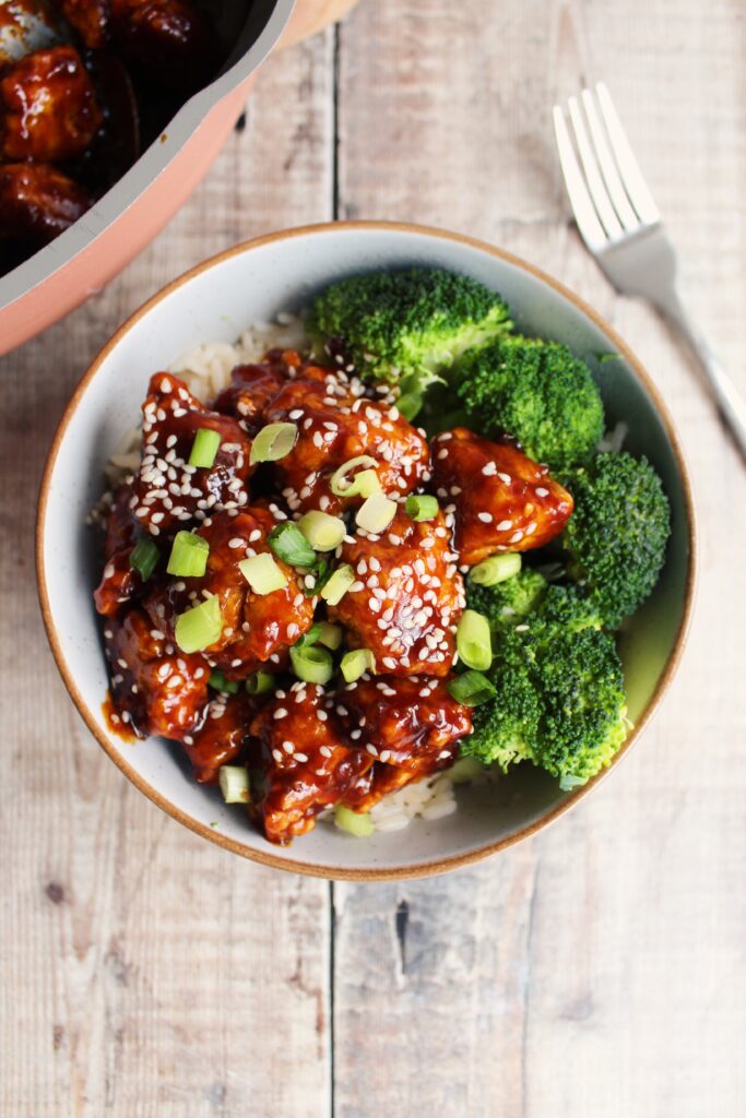 Sticky Gochujang Tofu