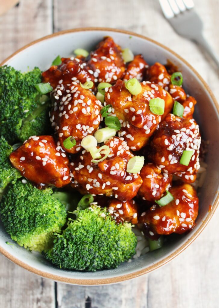 Sticky Gochujang Tofu