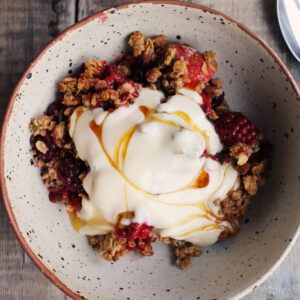 Berry Breakfast Crumble