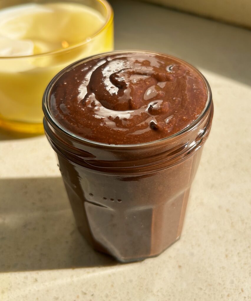Homemade vegan Nutella 