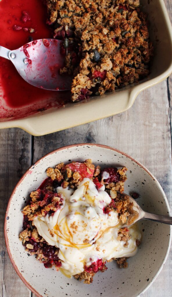 Berry Breakfast Crumble