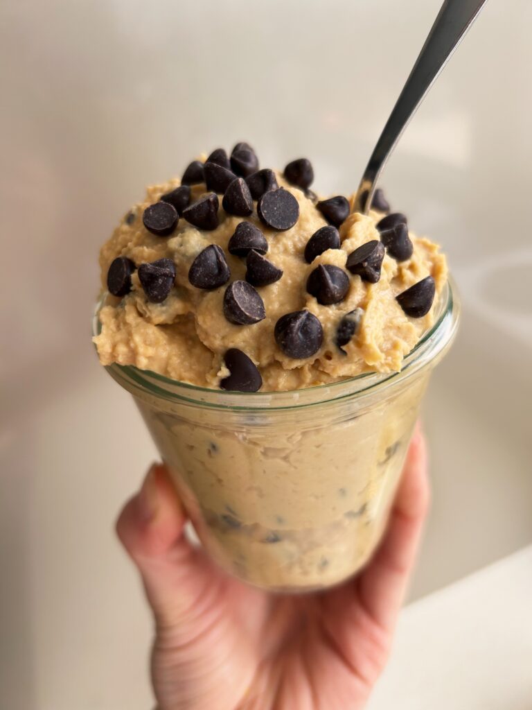 Chickpea Cookie dough 