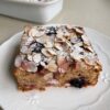 Cherry Bakewell Baked Oats