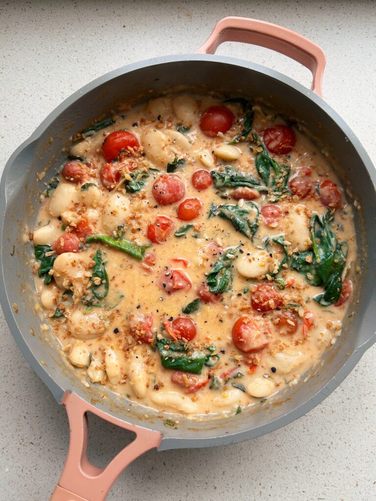 Creamy Garlicky Butterbeans