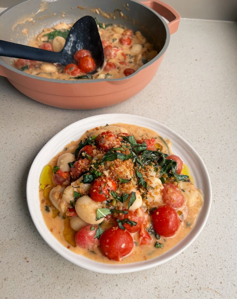 Garlic Butterbeans (Lima Beans)
