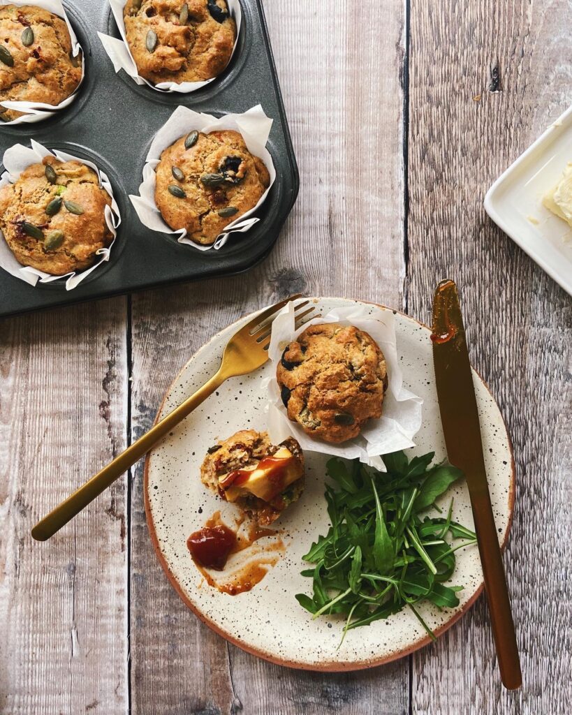 Savoury Mediterranean Muffins