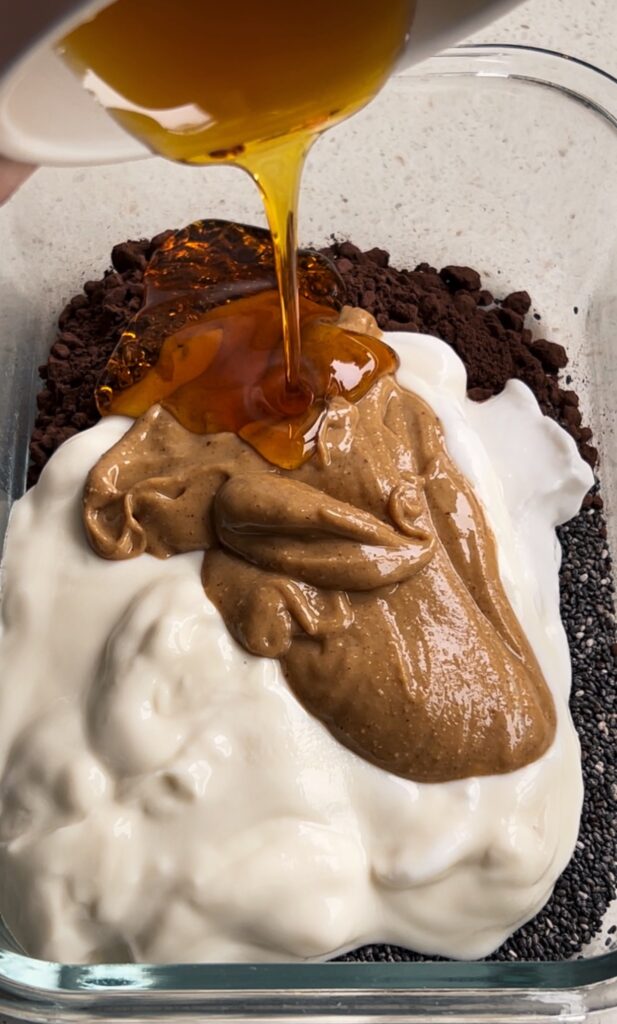 Chocolate Peanut Butter Chia Pudding