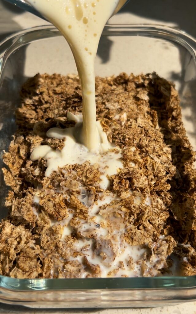 Blueberry Cheesecake Overnight Weetabix