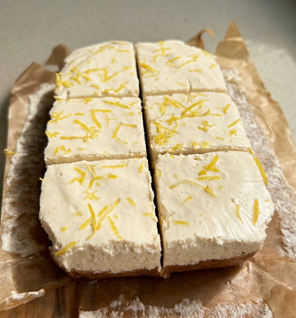 Creamy Lemon Bars (Vegan)