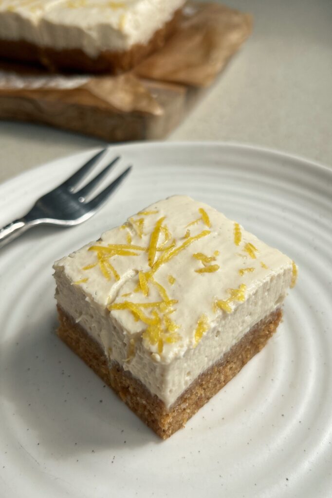Creamy Lemon Bars (Vegan)