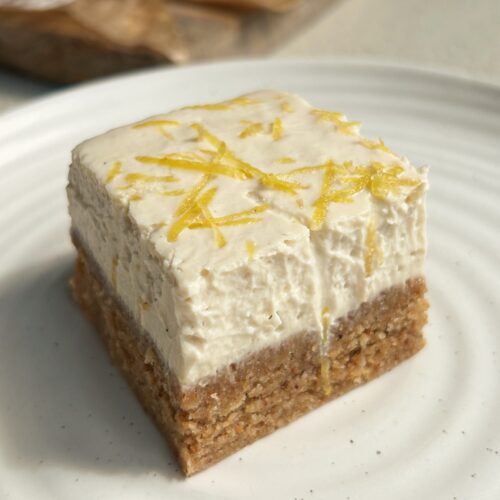 Creamy Lemon Bars (Vegan)