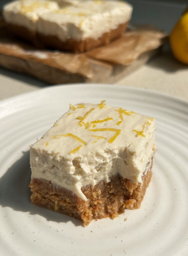 Creamy Lemon Bars (Vegan)