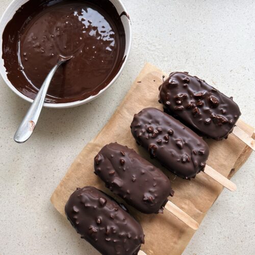 Homemade Vegan Magnums