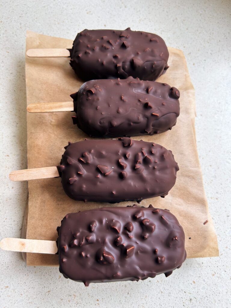 Homemade Vegan Magnums