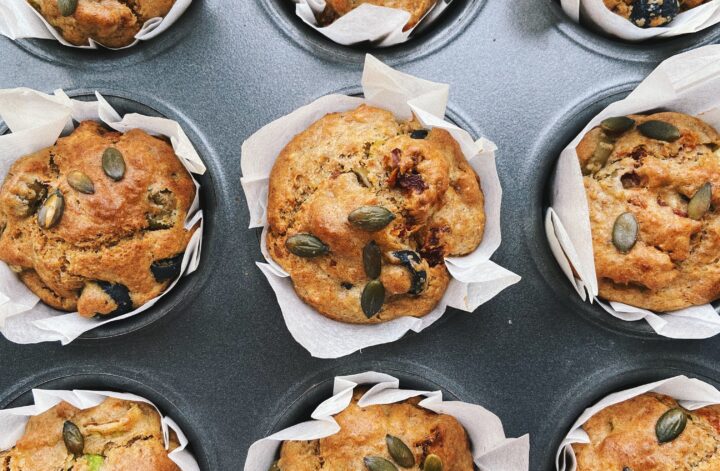 Savoury Mediterranean Muffins