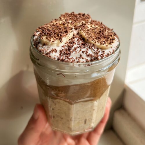 Banoffee Overnight Oats