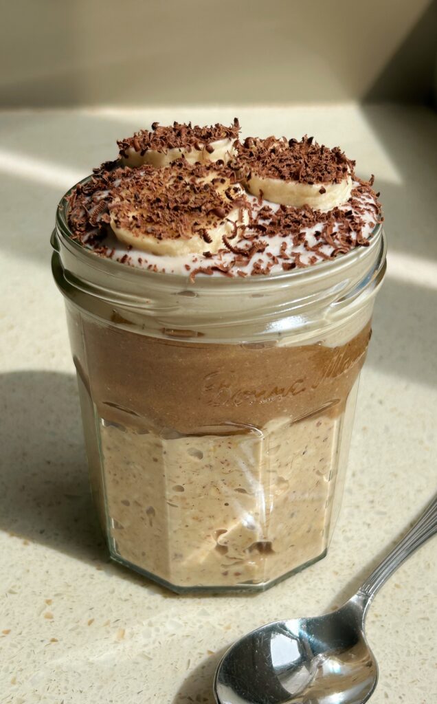 Banoffee Overnight Oats