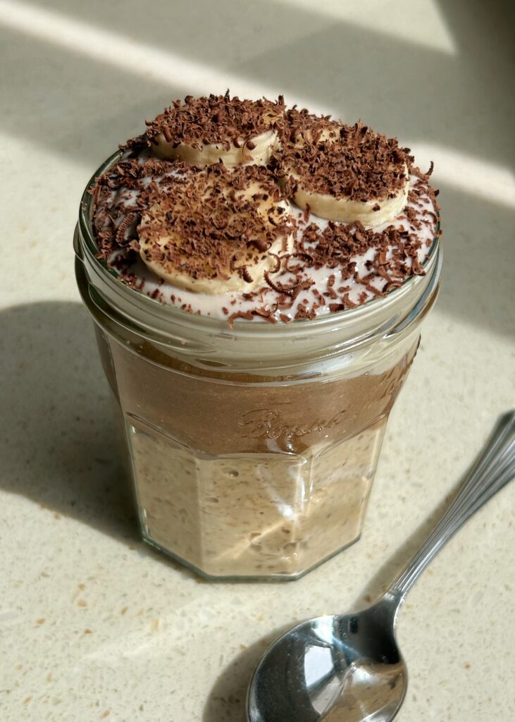 Banoffee Overnight Oats