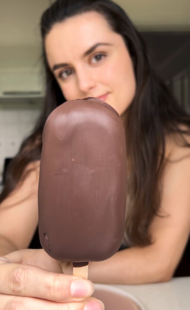 Homemade Strawberry Magnums (Vegan)