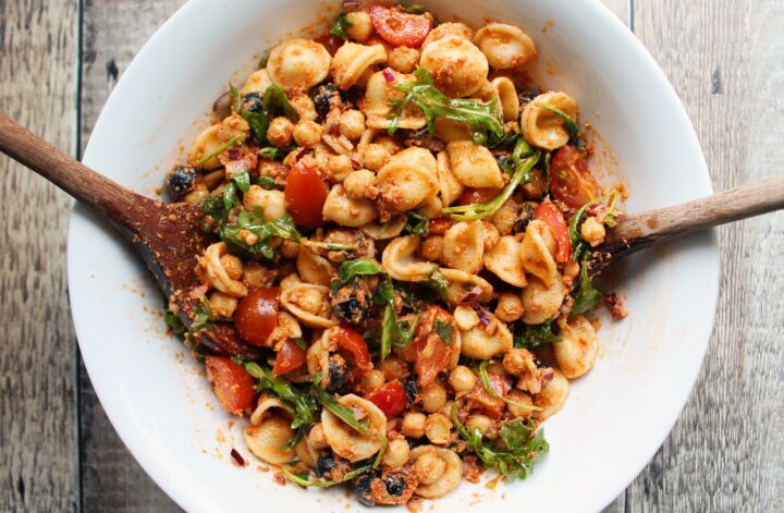 Sundried Tomato Pasta Salad (Vegan)