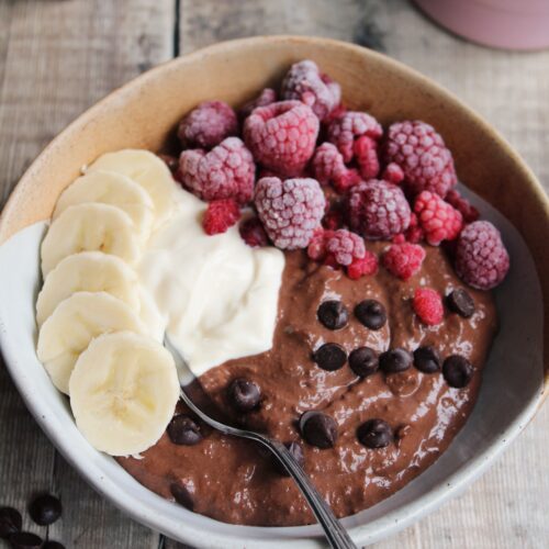 Brownie Batter Blended Oats