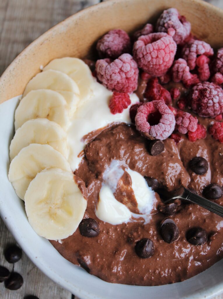 Brownie Batter Blended Oats