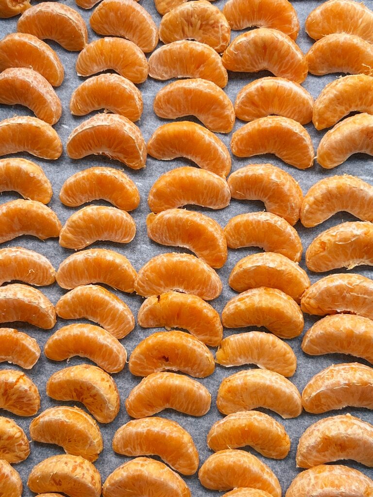 3 Ingredient Tangerine Sorbet