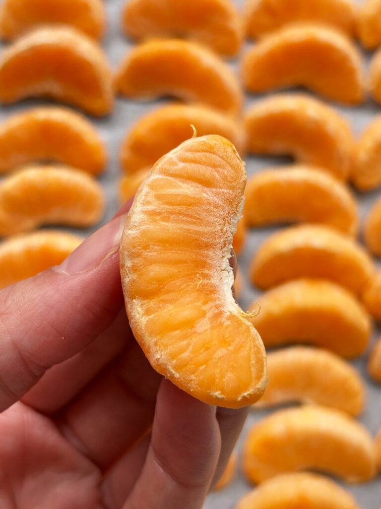3 Ingredient Tangerine Sorbet