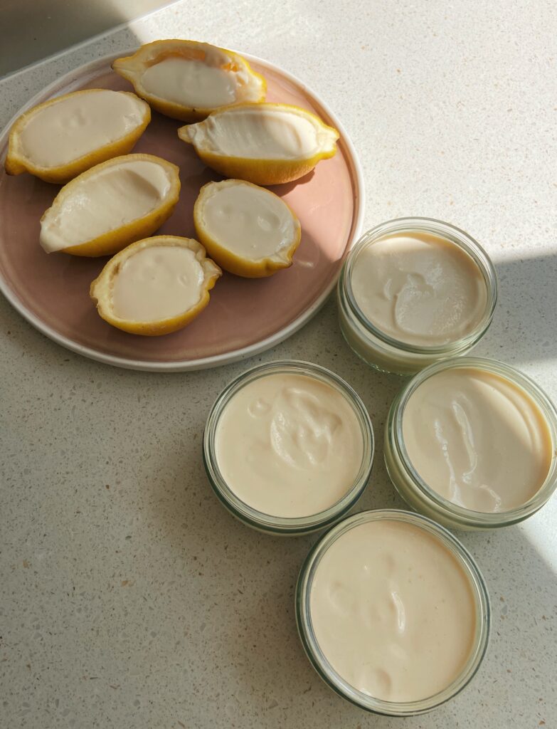 Vegan Lemon Posset