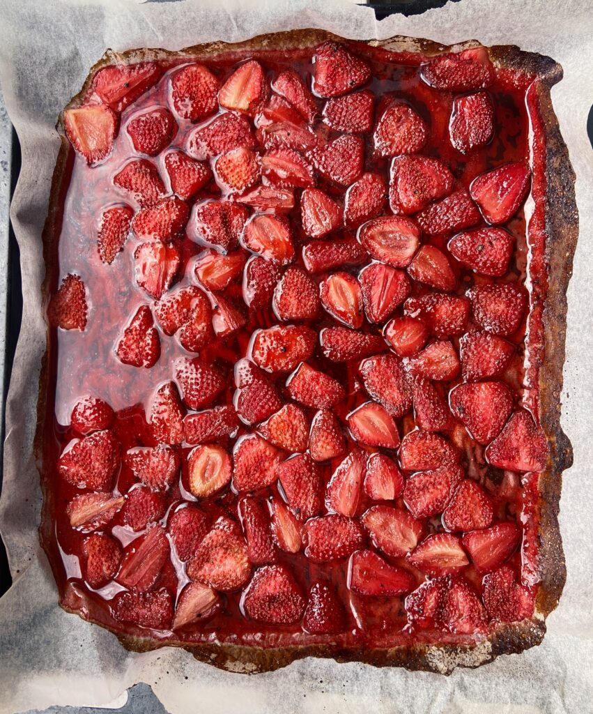 Roasted Balsamic Strawberries